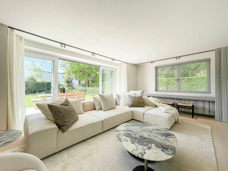 VERKOOP Villa 4 SLPK Knokke-Zoute - Koppelvilla nabij Boslaan / uitzonderlijke afwerking