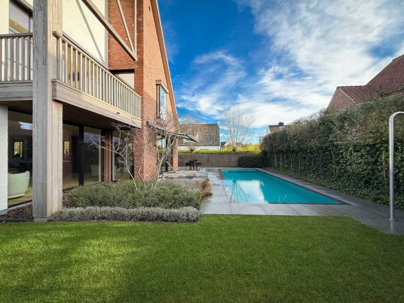 VERKOOP VILLA 5 SLPK Knokke-Heist - NIEUWBOUWVILLA aan de rand van het Zoute