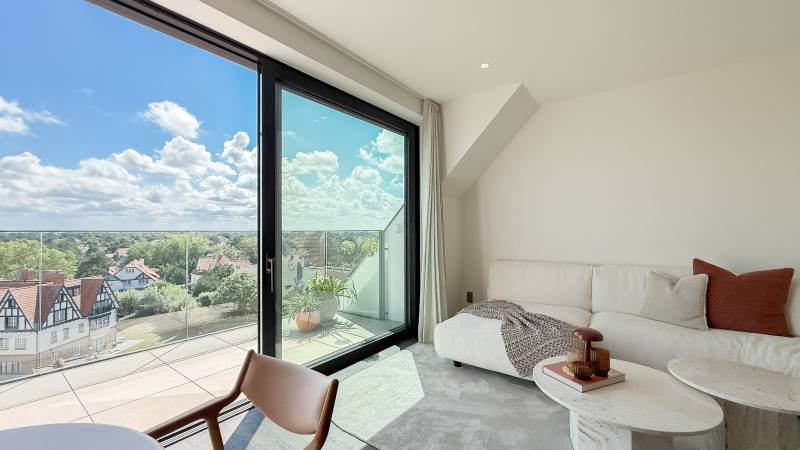 VERKOOP Appartement 2 SLPK Knokke-Zoute - PENTHOUSE Kustlaan / adembenemend uitzicht!!