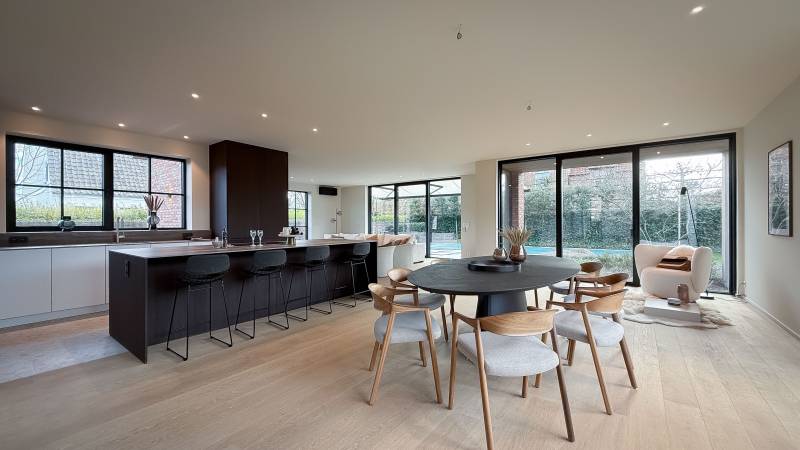 VERKOOP VILLA 5 SLPK Knokke-Heist - NIEUWBOUWVILLA aan de rand van het Zoute