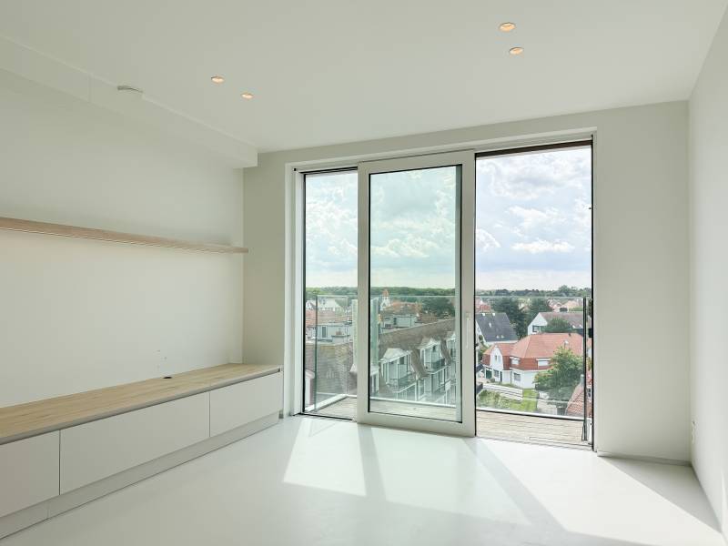 VERHUUR  Appartement 1 SLPK Knokke-Zoute - Kustlaan / open zicht - Toplocatie!