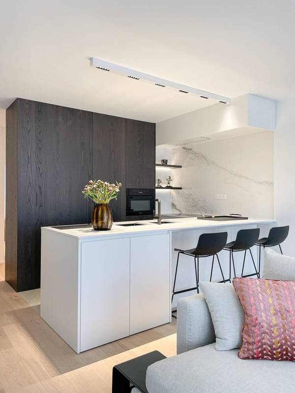 VERKOOP  Appartement 2 SLPK Knokke-Zoute - zijdelings zeezicht / aan het Driehoeksplein