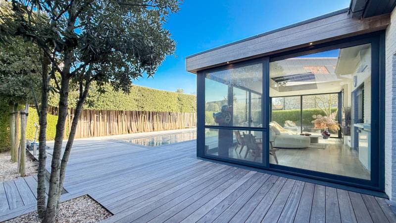 VERKOOP Villa 5 SLPK Knokke-Heist - Alleenstaande villa met zwembad