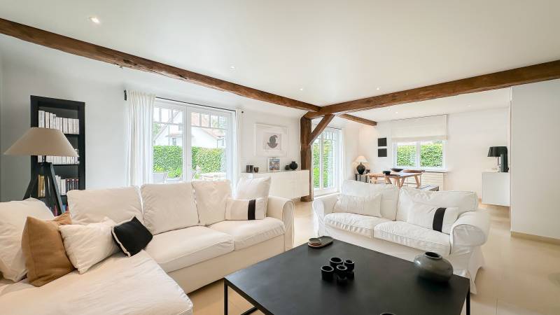 VERKOOP  VILLA 4 SLPK Knokke-Heist - Koppelvilla / Sfeervol ingerichte tuin