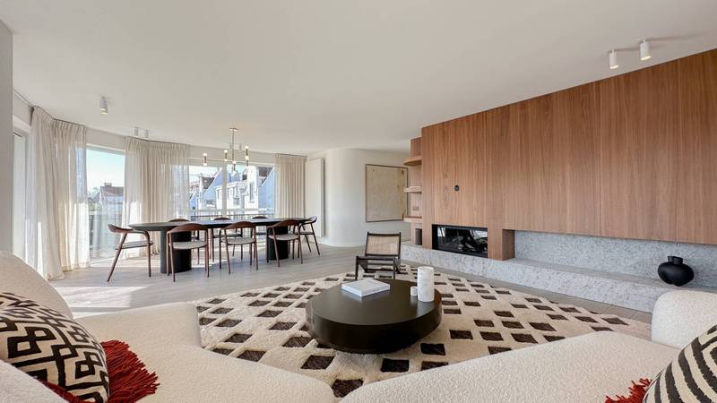 VERKOOP  Appartement 4 SLPK Knokke-Zoute - TOP afgewerkt appartement in villaresidentie / nabij Wandeldijk