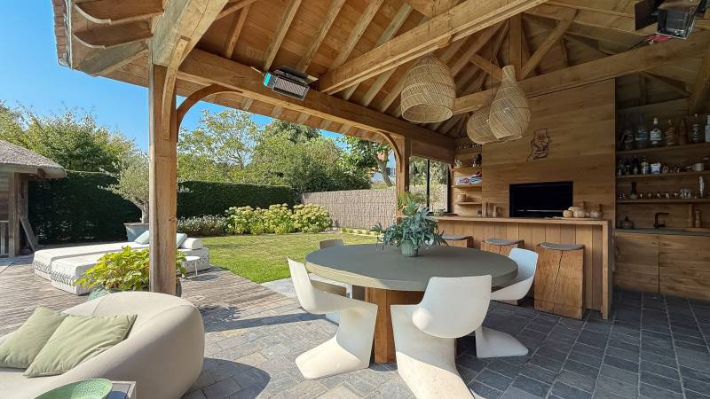 VERKOOP  VILLA 5 SLPK Knokke-Heist - Luxe-villa met zwembad