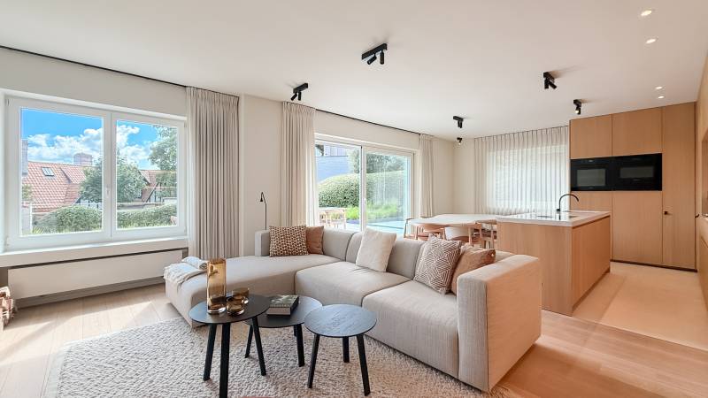 VERKOOP Appartement 4 SLPK Knokke-Zoute - TUINAPPARTEMENT / TOPLOCATIE
