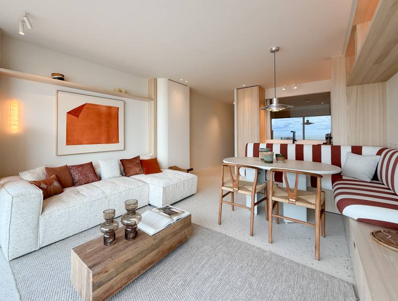 VERKOOP APPARTEMENT 2 SLPK Knokke-Zoute - Zeedijk / Frontaal zeezicht