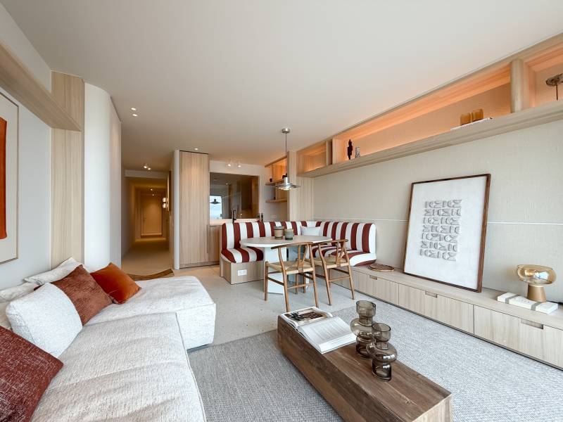 VERKOOP APPARTEMENT 2 SLPK Knokke-Zoute - Zeedijk / Frontaal zeezicht