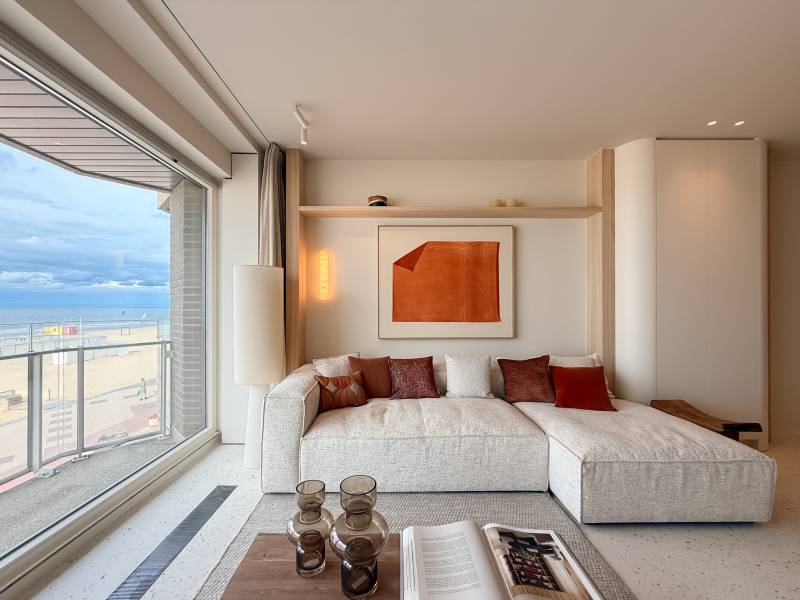 VERKOOP APPARTEMENT 2 SLPK Knokke-Zoute - Zeedijk / Frontaal zeezicht