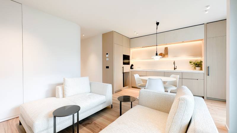 VERKOOP  Appartement 2 SLPK Knokke-Zoute -  TOPAFWERKING - DRIEHOEKSPLEIN