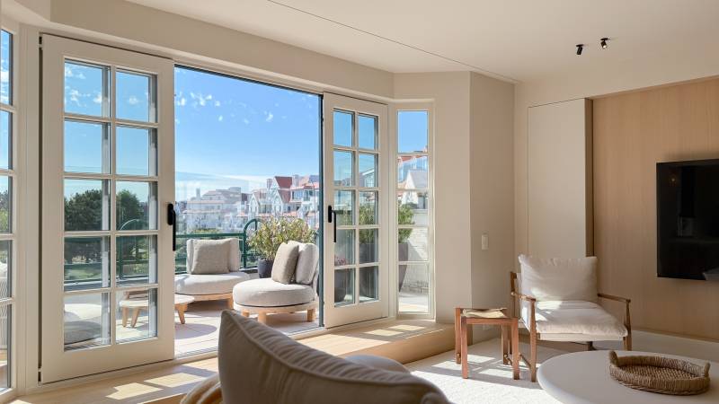 VERKOOP APPARTEMENT 3 SLPK Knokke-Zoute - Hoekappartement 