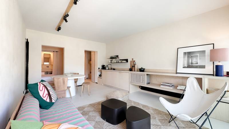 VERKOOP Appartement 2 SLPK Knokke-Zoute - Zijdelings zeezicht nabij Driehoeksplein