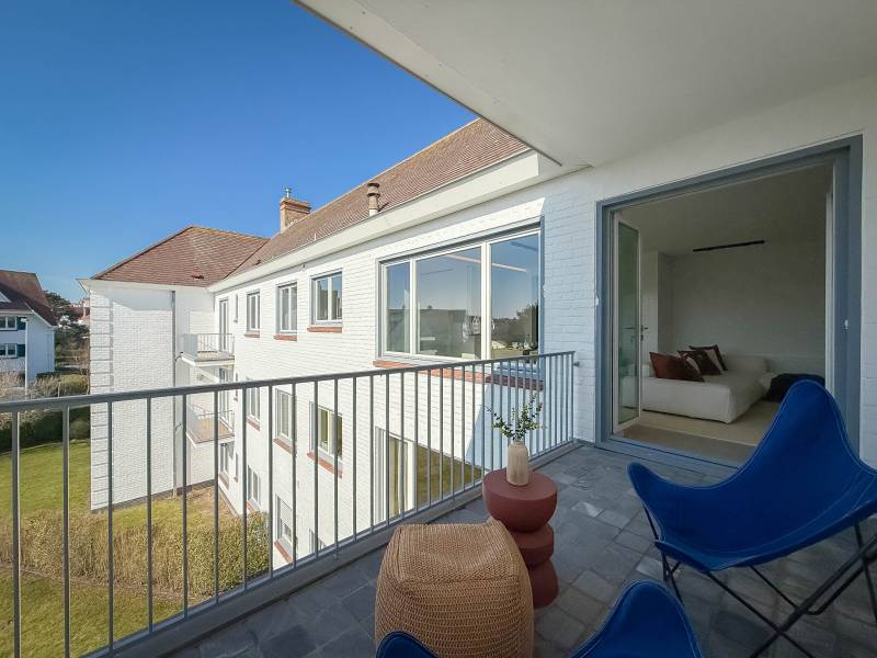 VERKOOP  Appartement 3 SLPK Knokke-Zoute - Villaresidentie nabij Zeedijk en Minigolf