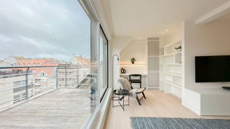 VERKOOP  Appartement 4 SLPK Knokke-Heist - Gerenoveerd / penthouse centrum Knokke