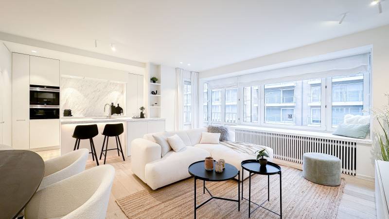 VERKOOP Appartement 3 SLPK Knokke-Heist - Gerenoveerd appartement op de Parmentierlaan