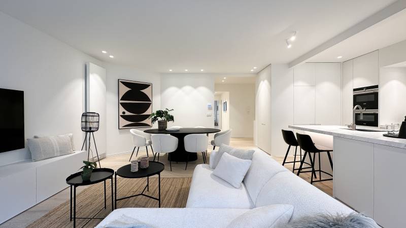 VERKOOP Appartement 3 SLPK Knokke-Heist - Gerenoveerd appartement op de Parmentierlaan