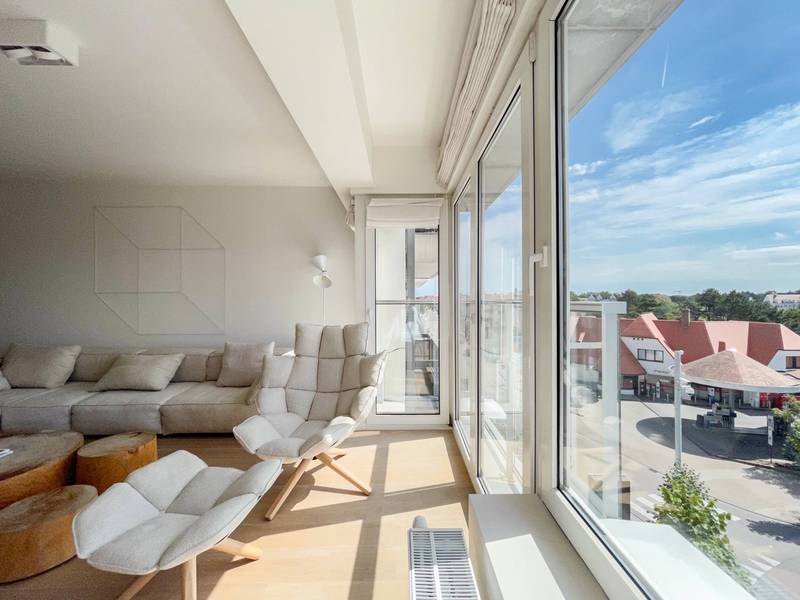 VERKOOP  Appartement 3 SLPK Knokke-Zoute- Kustlaan / adembenemend open zicht