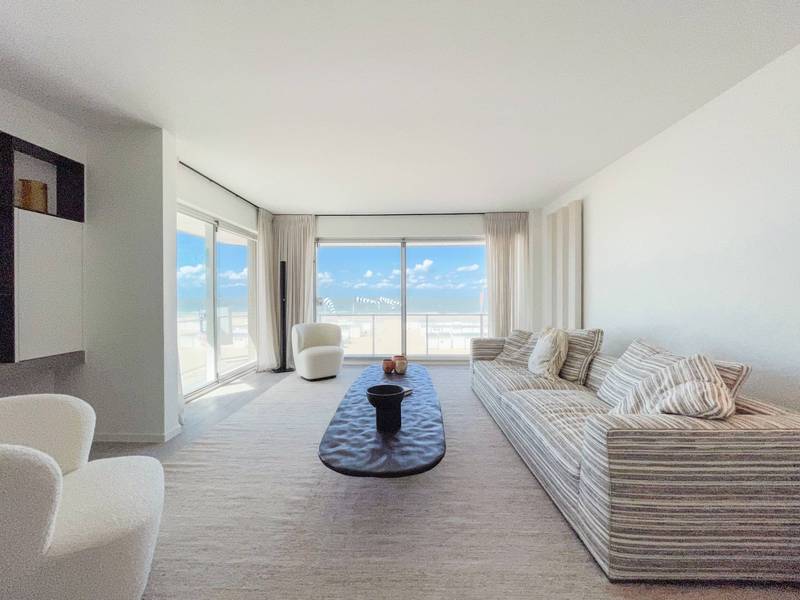 VERKOOP  Appartement 3 SLPK Knokke-Zoute - Hoekappartement ZEEDIJK Zoute