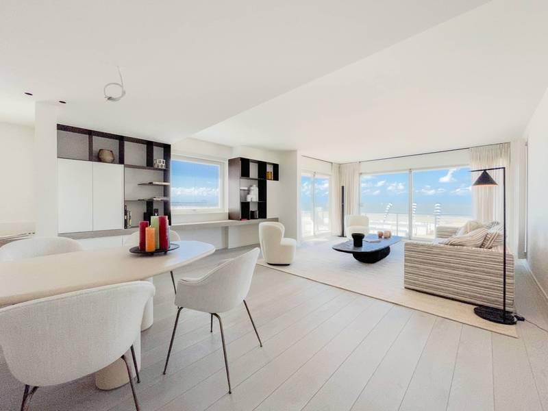 VERKOOP  Appartement 3 SLPK Knokke-Zoute - Hoekappartement ZEEDIJK Zoute