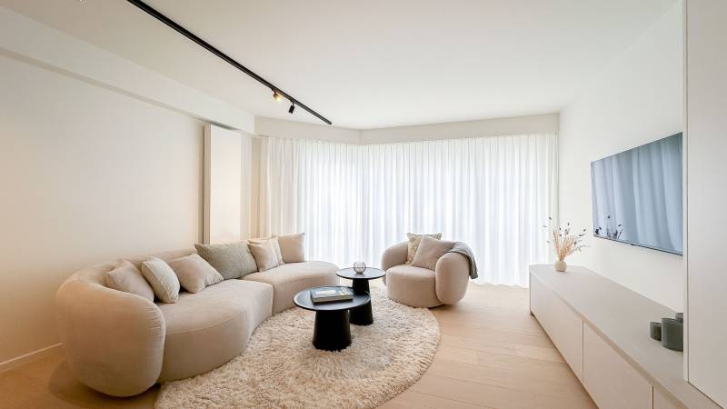 VERKOOP Appartement 2 SLPK Knokke-Zoute - A.Bréartstraat / zijdelings zeezicht