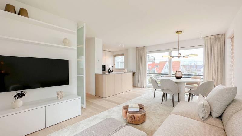 VERKOOP Appartement 2 SLPK Knokke-Zoute - Villaresidentie met zeezicht / aan Wandeldijk