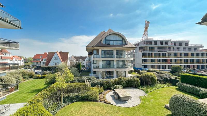 VERKOOP Appartement 2 SLPK Knokke-Zoute - Villaresidentie met zeezicht / aan Wandeldijk