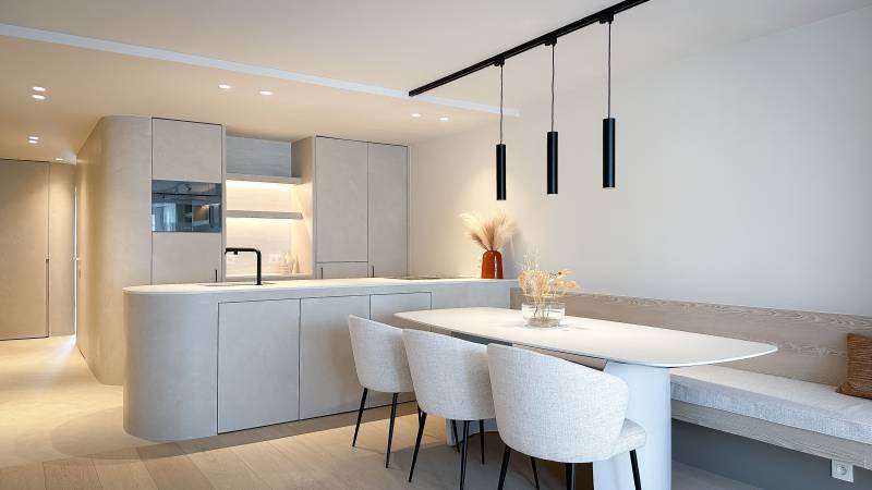 VERKOOP  Appartement 3 SLPK Knokke-Heist - Kustlaan / aan Lichttorenplein