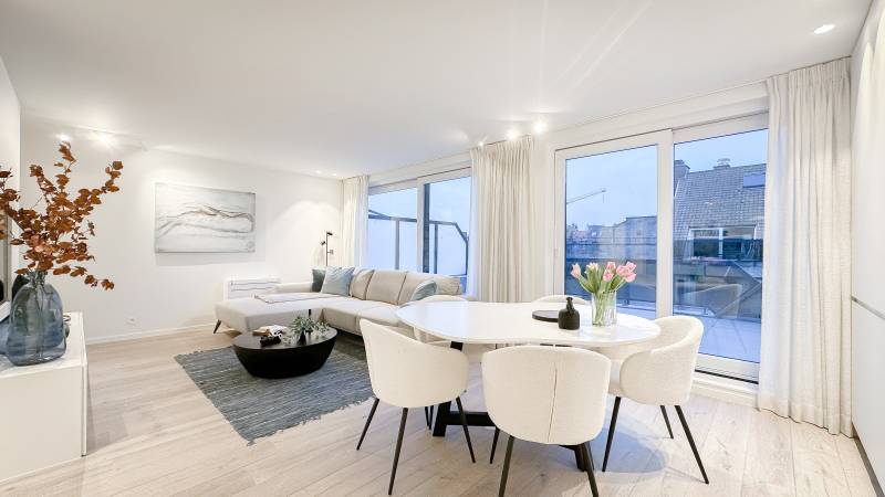 VERHUUR  Appartement 2 SLPK Knokke-Heist - PENTHOUSE met 2 ZONNETERRASSEN