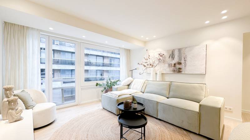 VERKOOP  Appartement 3 SLPK Knokke-Heist - Totaalrenovatie / Tss. Lichttorenplein en Driehoeksplein