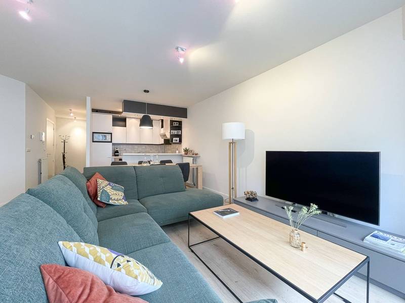 VERKOOP  Appartement 2 SLPK Knokke-Zoute - Zijdelings zeezicht / aan het Driehoeksplein 