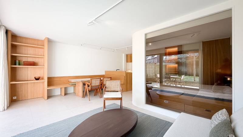 VERHUUR  Appartement 1 SLPK Knokke-Heist - Tuinappartement / Gemeubileerd