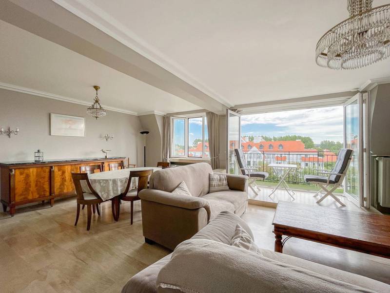 VERHUUR  Appartement 2 SLPK Knokke-Zoute - zeer ruim / open zicht