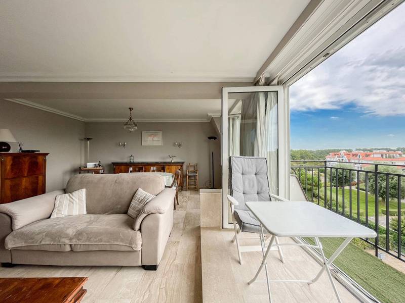 VERHUUR  Appartement 2 SLPK Knokke-Zoute - zeer ruim / open zicht