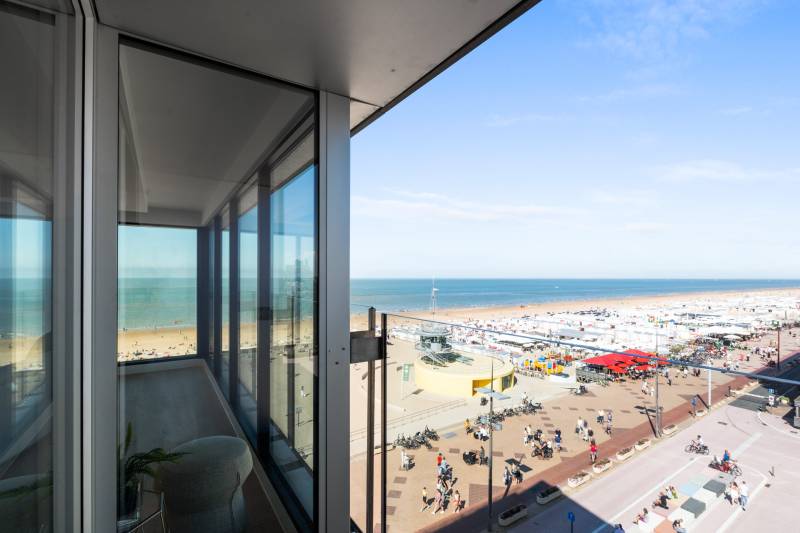 VERHUUR APPARTEMENT 3 SLPK Knokke-Heist - ZEEZICHT / Lichttorenplein - gemeubileerd!