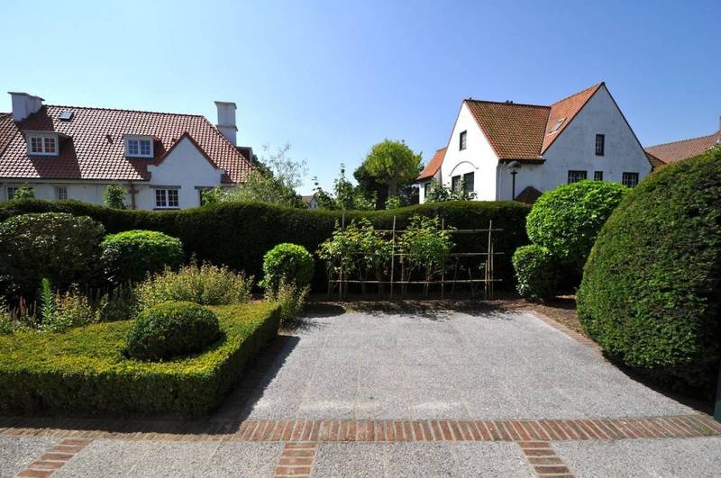 VERHUUR Villa 6 SLPK Knokke-Zoute -koppelvilla in de Zoute paadjes / vlakbij Dominicanenkerkje