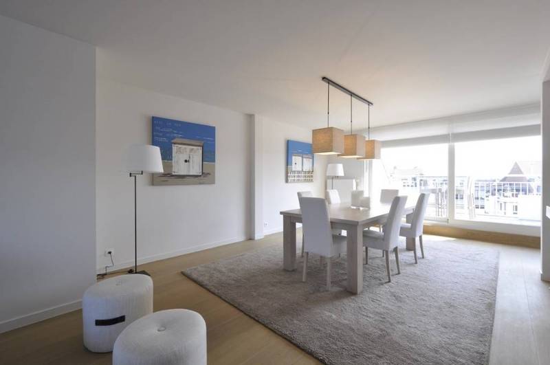 VERHUUR  Appartement 3 SLPK Knokke-Zoute -Duplex op Kustlaan / vlakbij Driehoeksplein