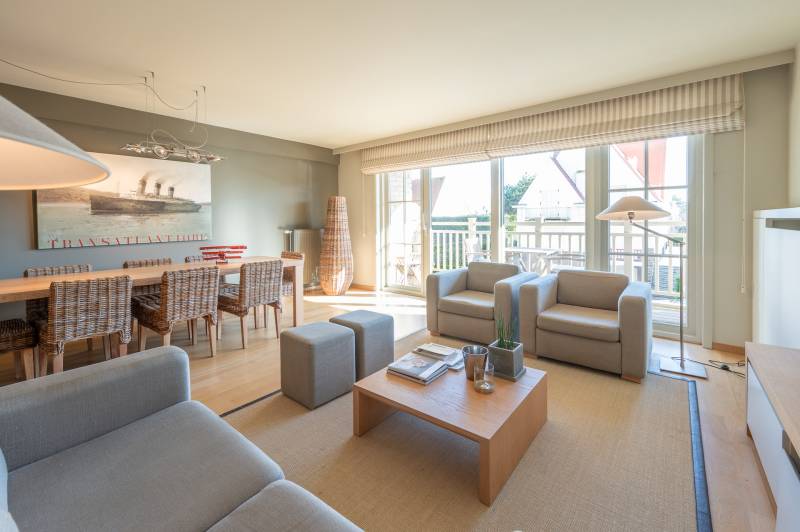 VERKOOP Appartement 2 SLPK Knokke-Heist - Zonnig / Nellenslaan / Normandische bouwstijl