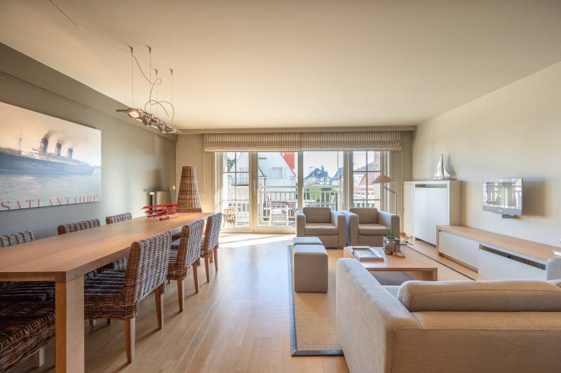 VERKOOP Appartement 2 SLPK Knokke-Heist - Zonnig / Nellenslaan / Normandische bouwstijl