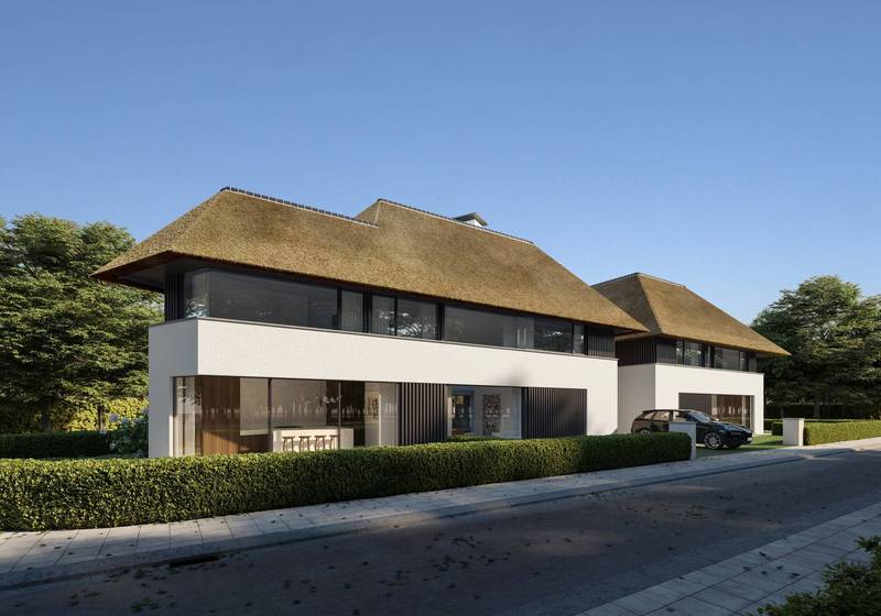 VERKOOP Villa 5 SLPK Knokke-Heist -Nieuwbouw koppelvilla naast de 