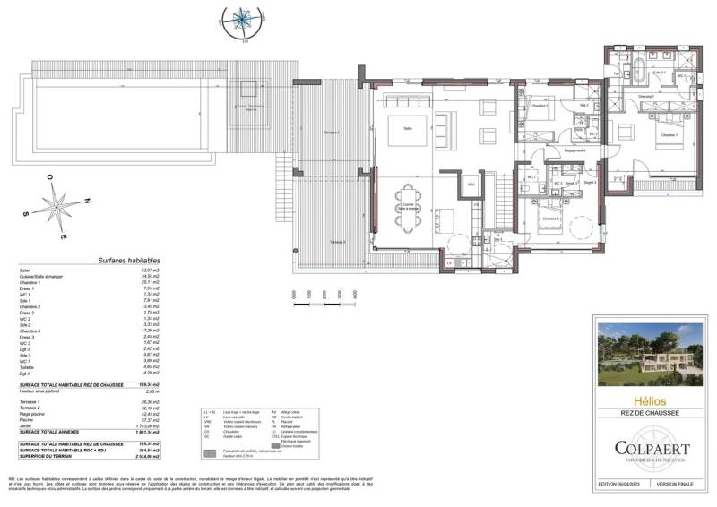 VERKOOP VILLA 7 SLPK - Nieuwbouwvilla Hélios / Le Clos de l'Avelan - GRIMAUD