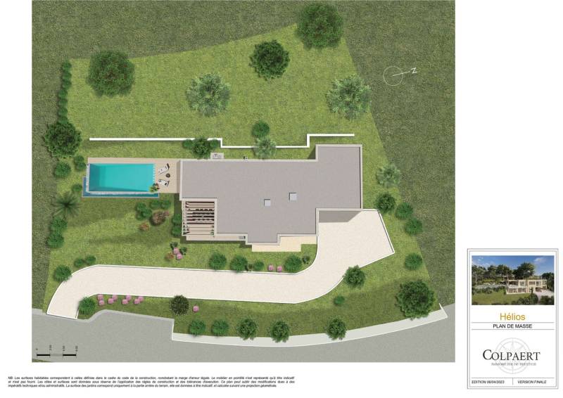 VERKOOP VILLA 7 SLPK - Nieuwbouwvilla Hélios / Le Clos de l'Avelan - GRIMAUD