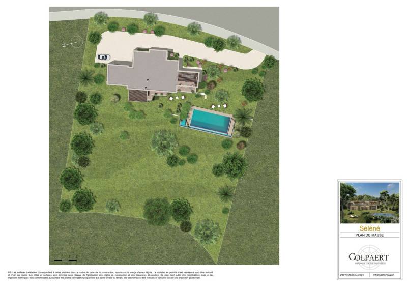 VERKOOP VILLA 5 SLPK - Nieuwbouwvilla Séléné / Le Clos de l'Avelan - GRIMAUD