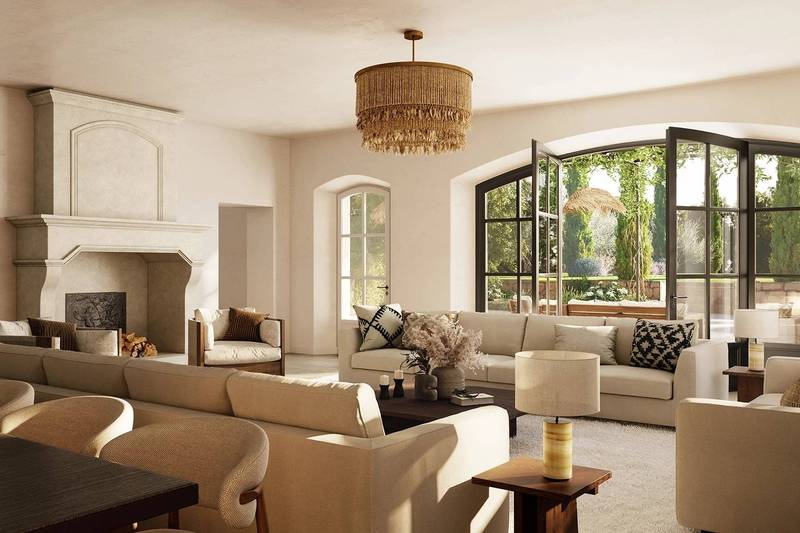 VERKOOP Villa 5 SLPK Paradou / Provence / FRANKRIJK -Provencaalse MAS, terrein van 4 ha.