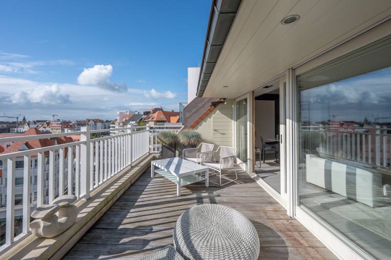 VERKOOP  Appartement 3 SLPK Knokke-Zoute - Exclusieve penthouse / Kustlaan