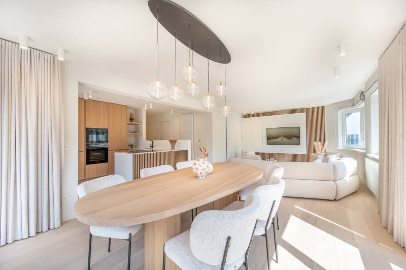 VERKOOP Appartement 3 SLPK Knokke-Heist - Hoekappartement / zijdelings zeezicht