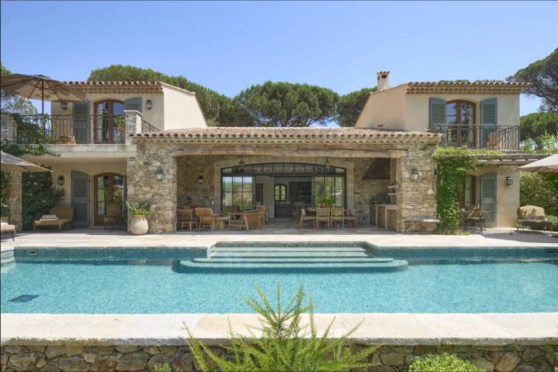 VERKOOP Villa 4 SLPK SAINT-TROPEZ - vlakbij Centrum en de stranden van Pampelonne
