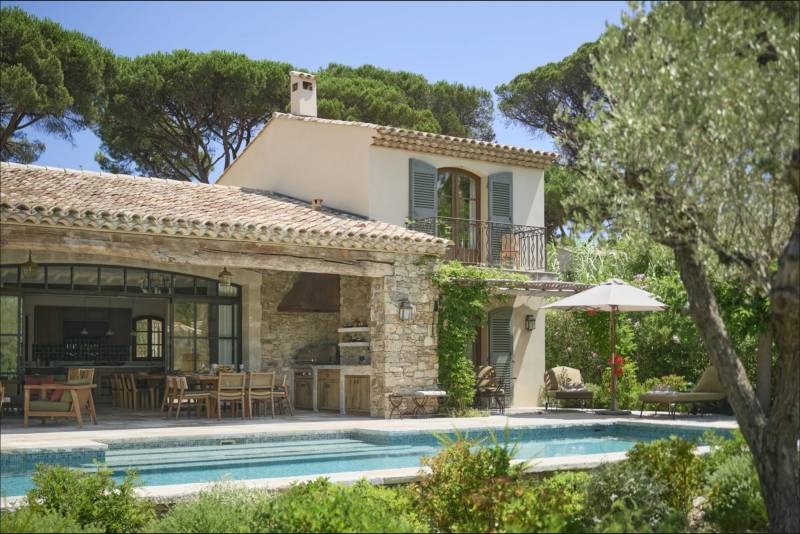 VERKOOP Villa 4 SLPK SAINT-TROPEZ - vlakbij Centrum en de stranden van Pampelonne