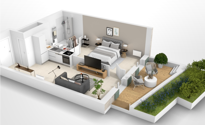 VERKOOP Appartement 1-2 SLPK - Saint-Tropez / nabij Place des Lices