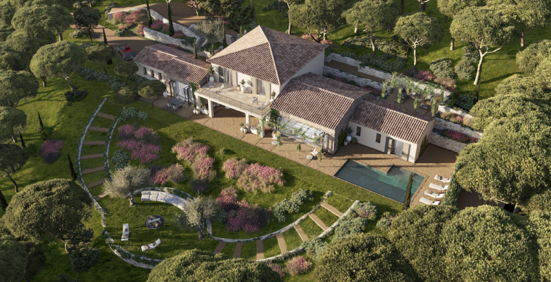 VERKOOP Villa 5 SLPK - LES PARCS DE SAINT-TROPEZ - SAINT-TROPEZ